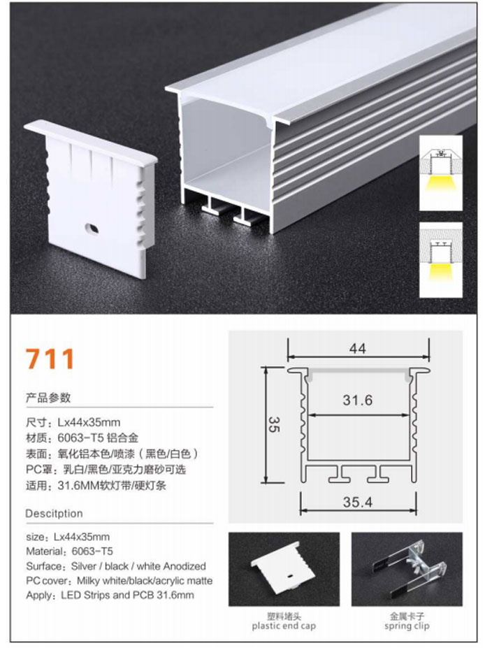 Recessed Linear Light