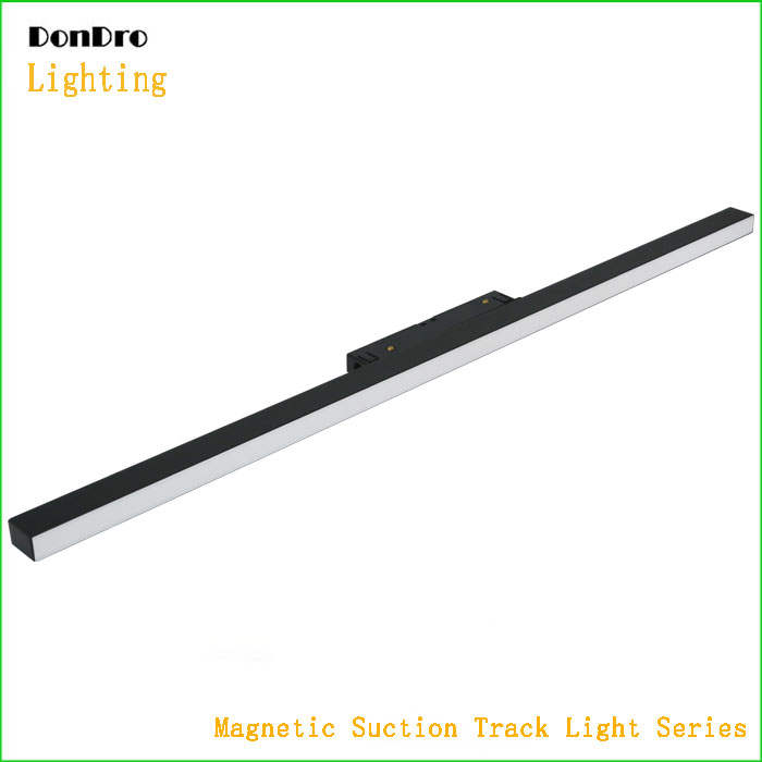 Magnetic suction track light