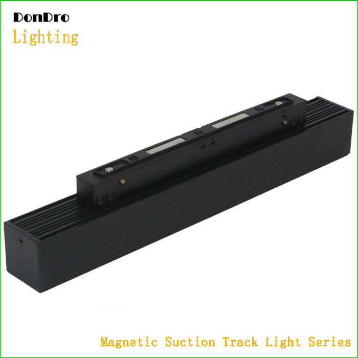 Magnetic suction track light