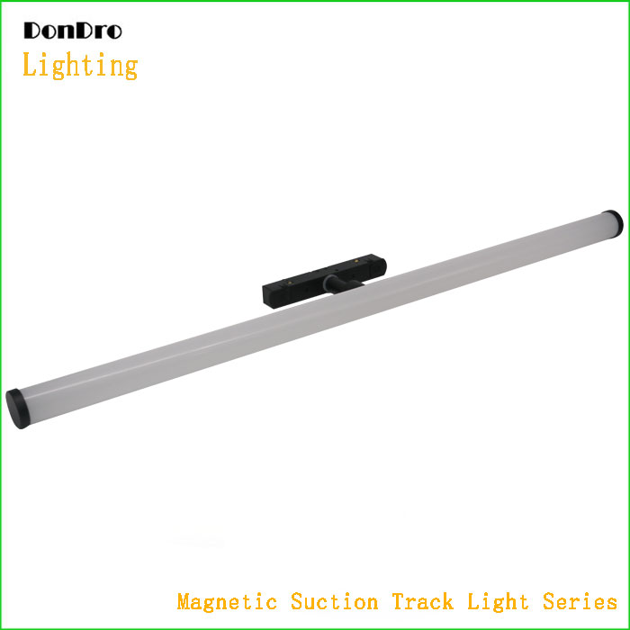 Magnetic suction track light