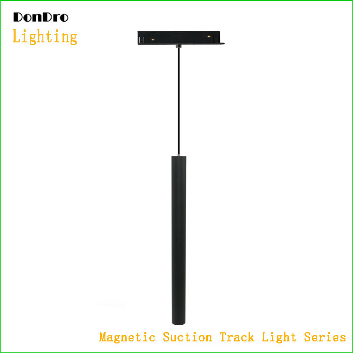 Magnetic suction track light