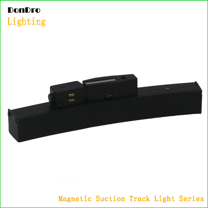 Magnetic suction track light